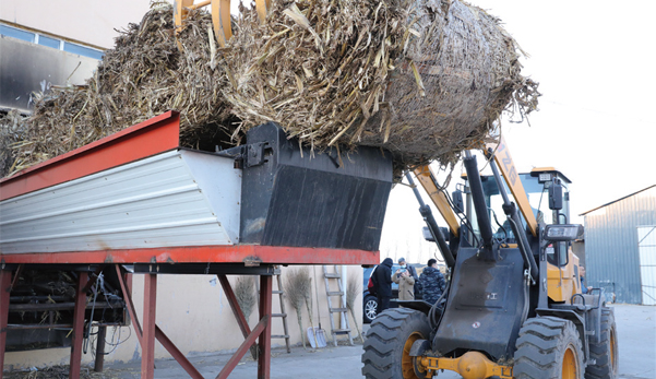 山西長治市用上秸稈鍋爐，暖身又暖心